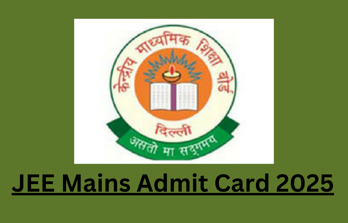 JEE Mains Admit Card