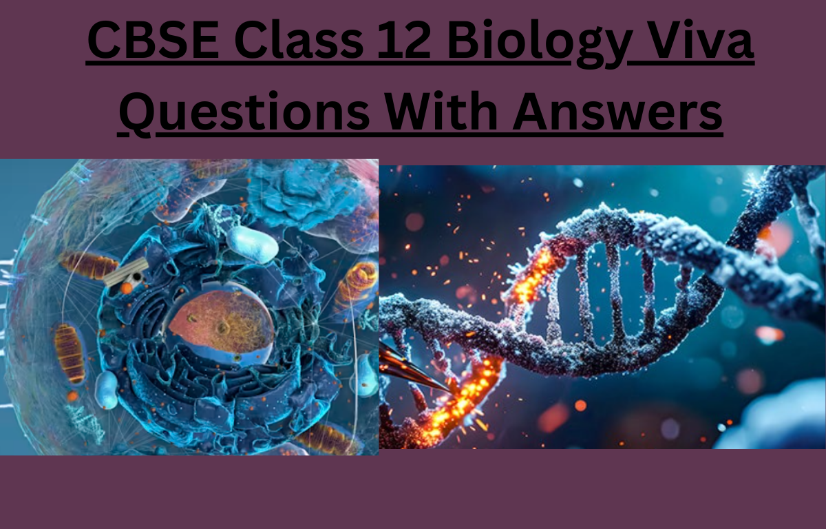 CBSE Class 12 Biology Viva Questions With Answers