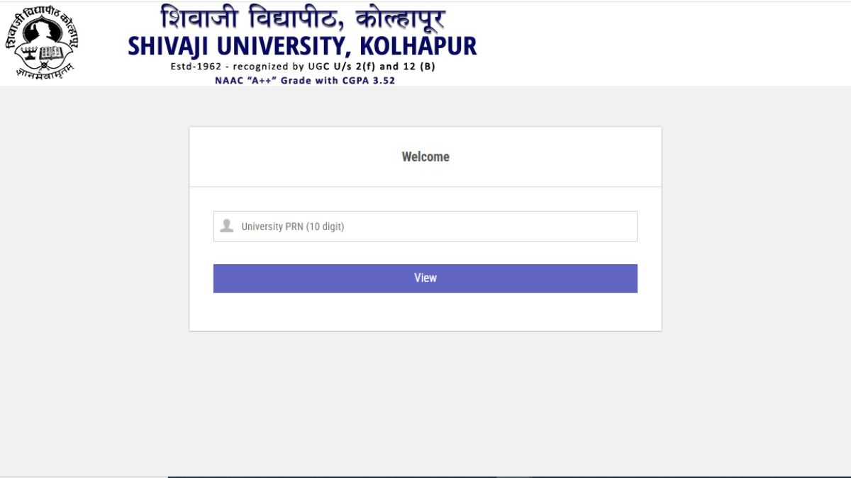 Shivaji University Result 2024