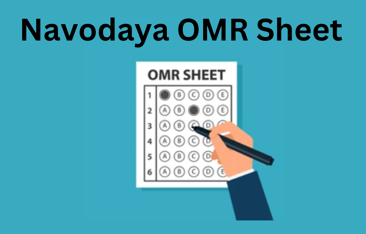 Navodaya Vidyalaya OMR Sheet