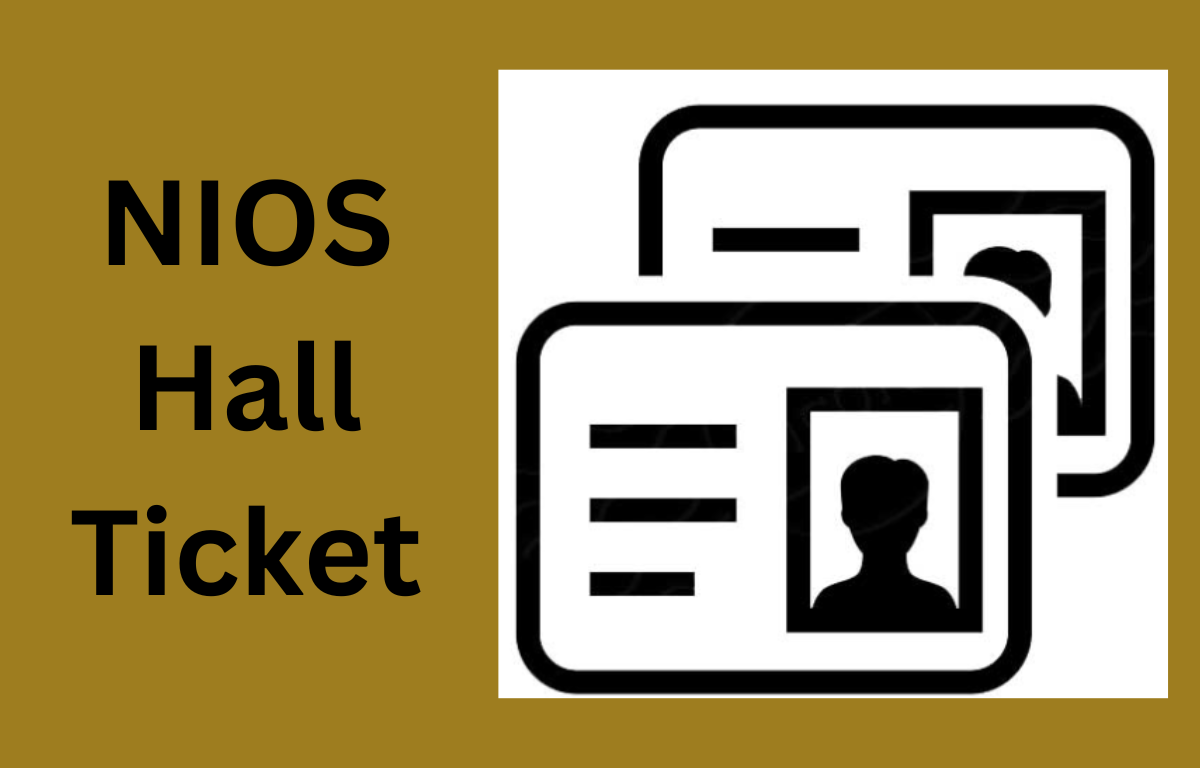 NIOS Hall Ticket