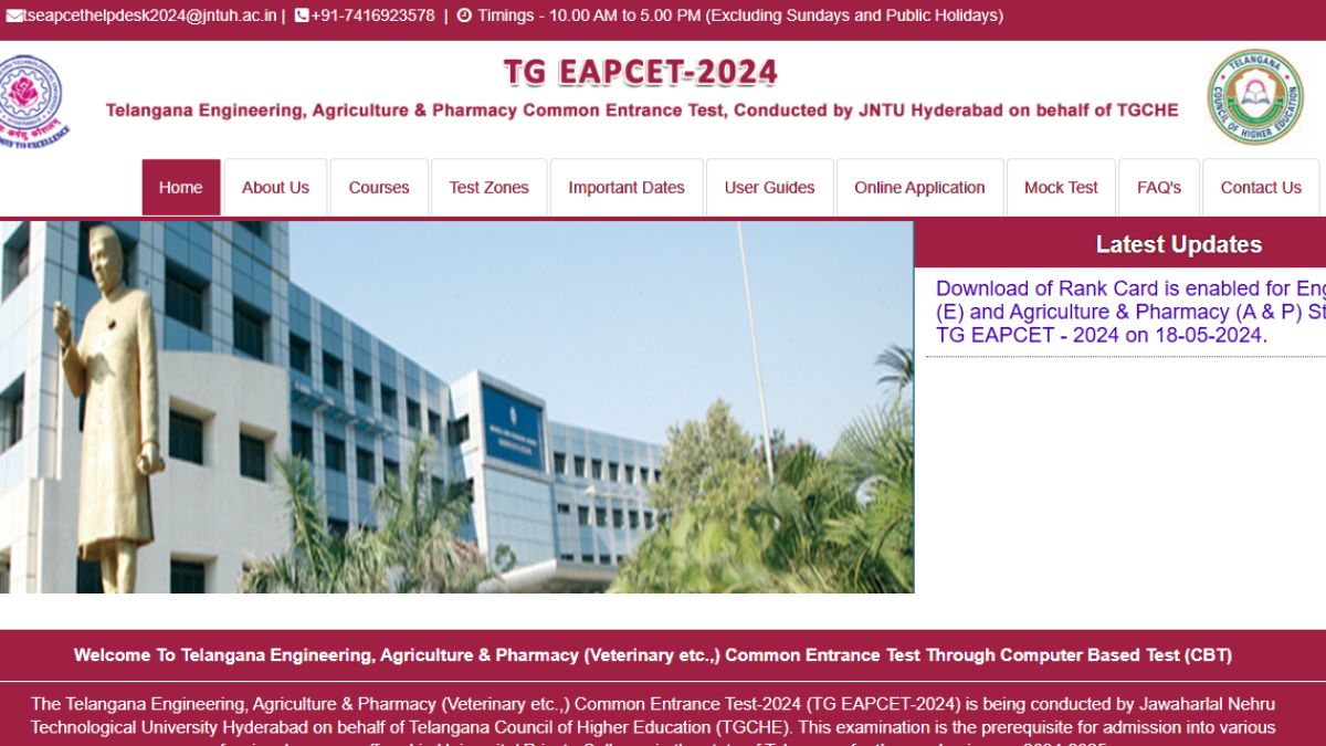 TS EAMCET 2025 Exam Date