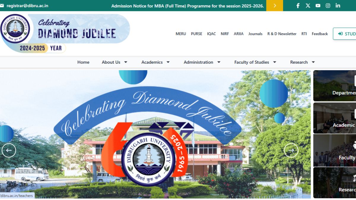 Dibrugarh University Result 2024