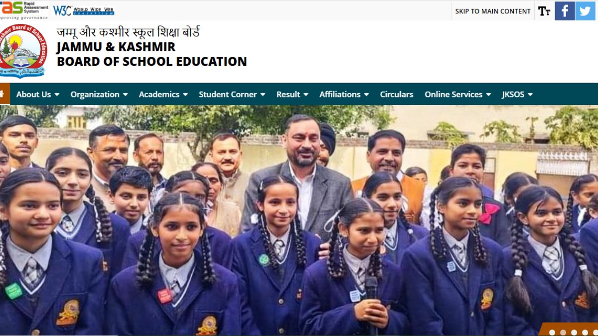 JKBOSE Hard Zone Exam Date Sheet 2025