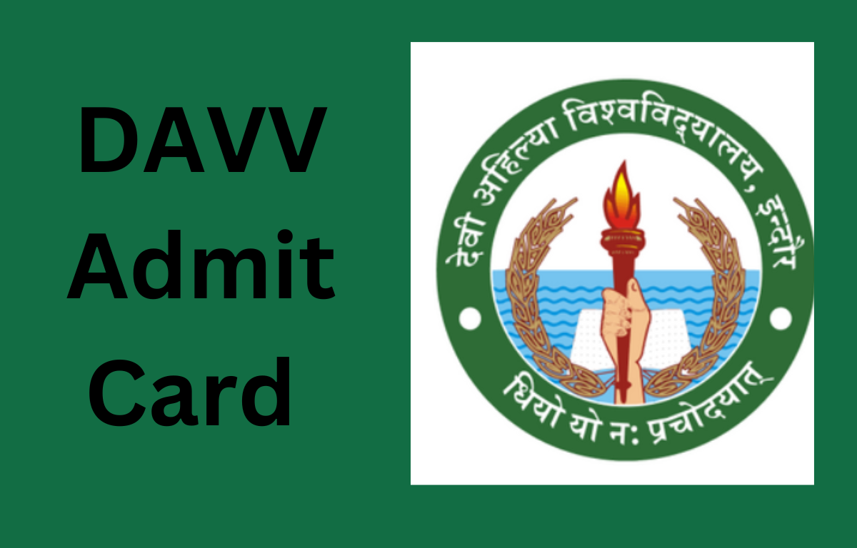 DAVV Admit Card