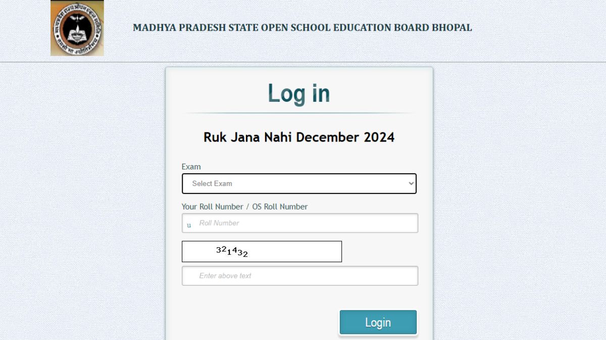 MPSOS 10th, 12th Ruk Jana Nahi December 2024 Result