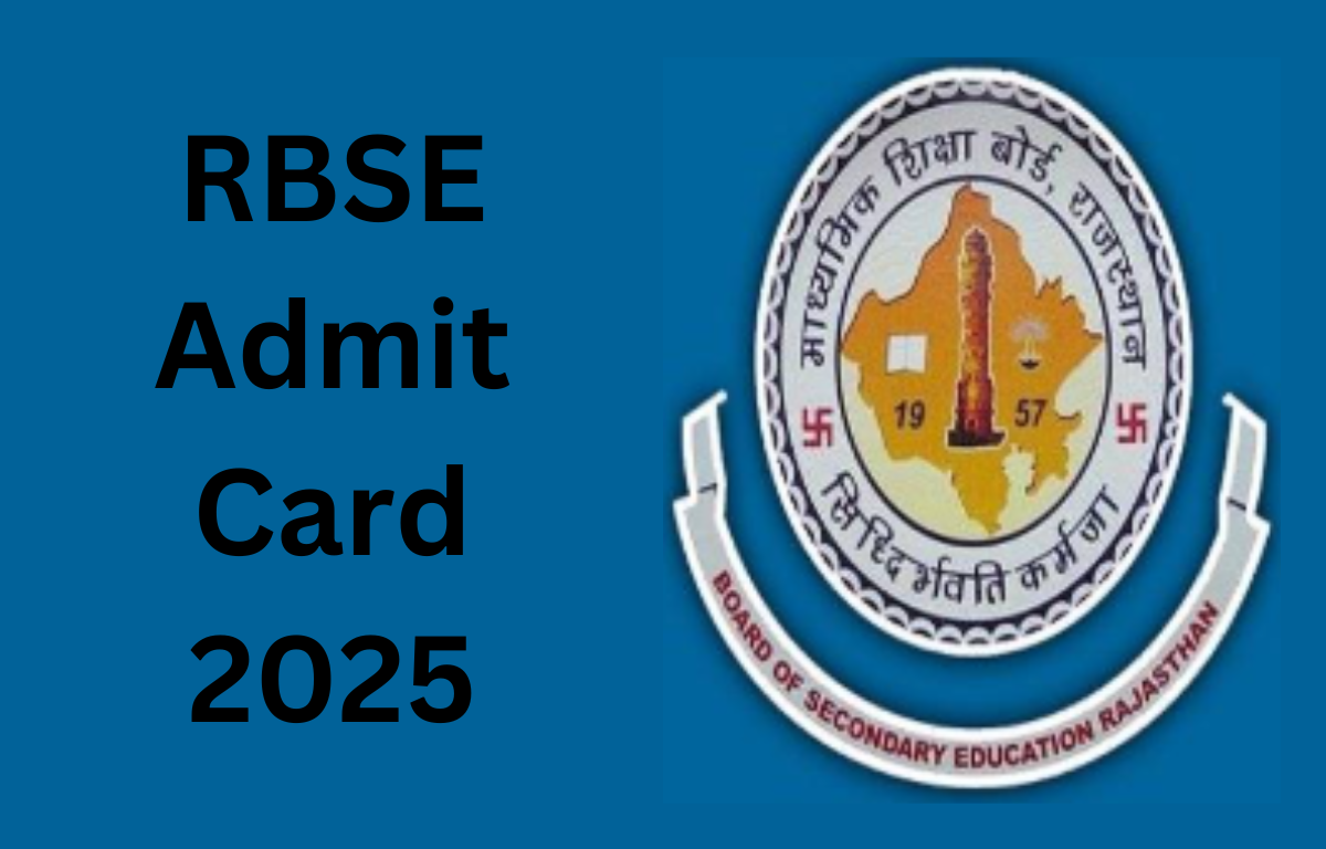 RBSE Admit Card 2025