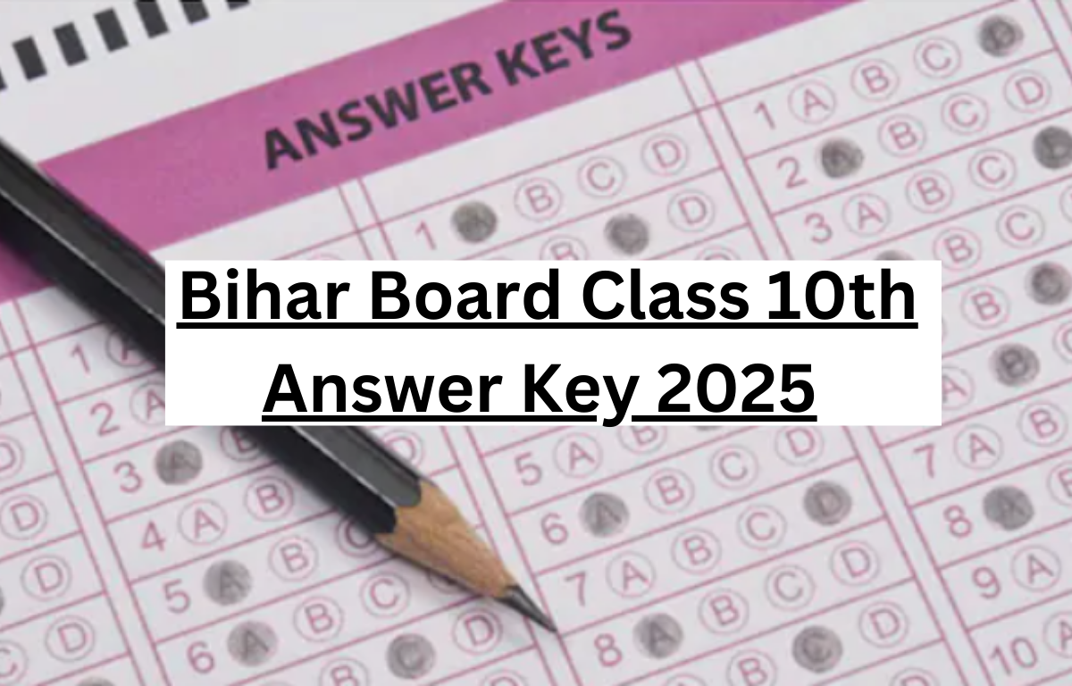 Bihar Board 10th Answer Key 2025