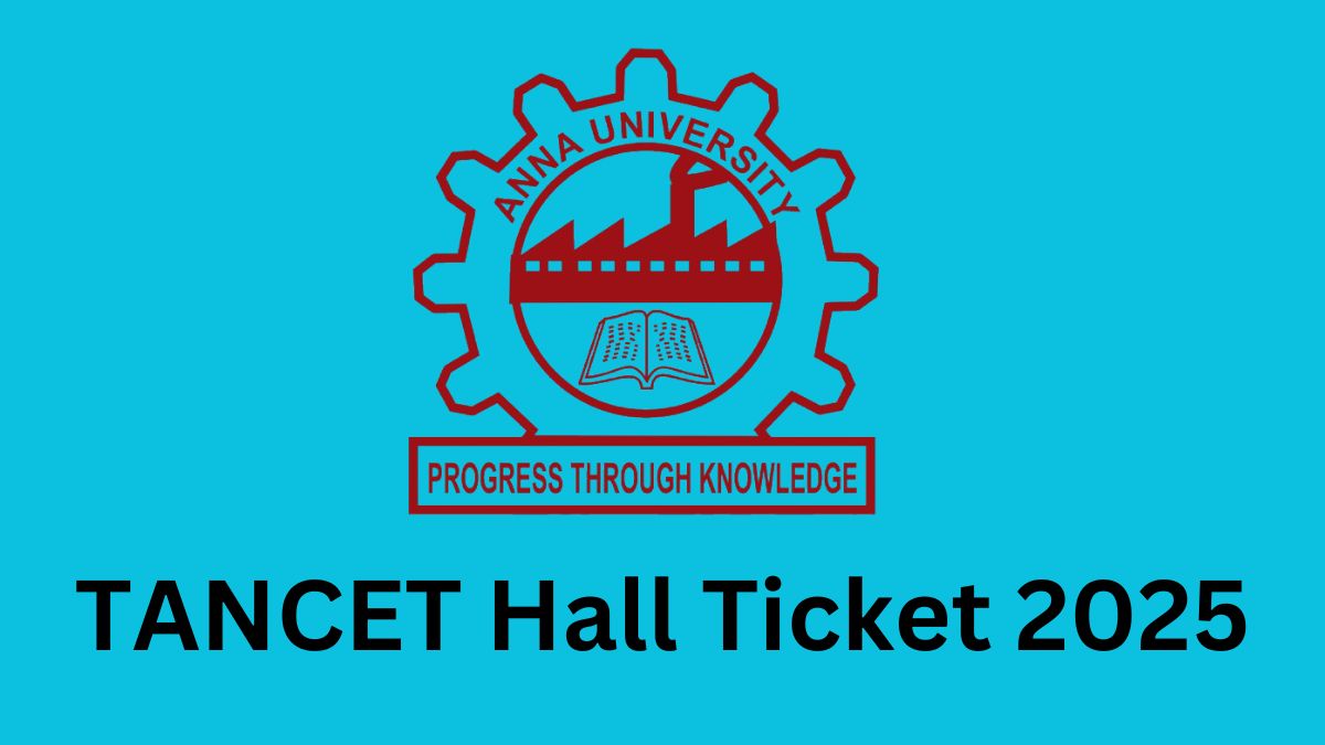 TANCET Hall Ticket 2025