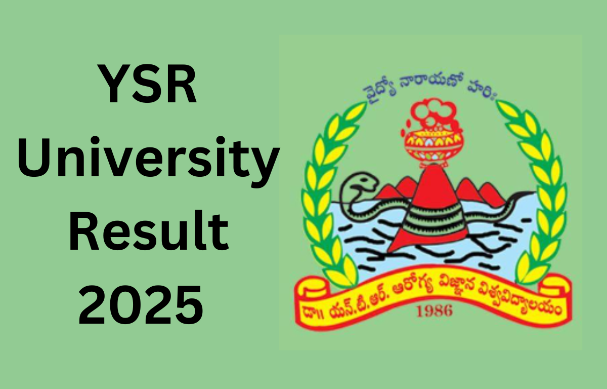 YSR University Result 2025