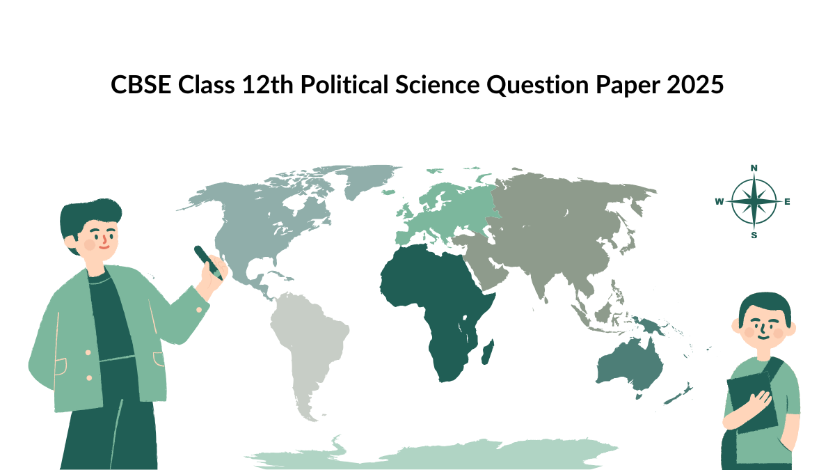 CBSE Class 12th Political Science Question Paper 2025