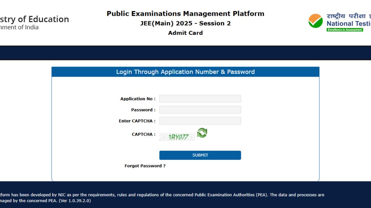 JEE Main 2025 Session 2 Admit Card for April 7 to 9 Exams Out Soon