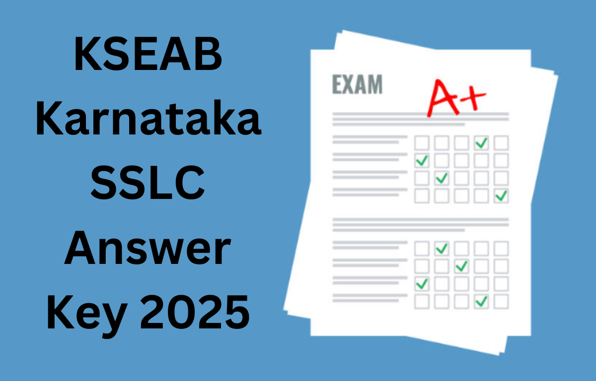 Karnataka SSLC Exam 1 Answer Key 2025