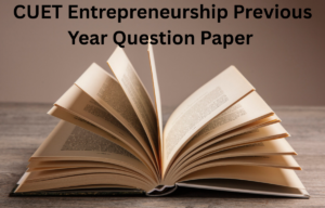 CUET Entrepreneurship Previous Year Question Paper 