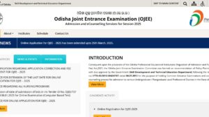 OJEE Admit Card 2025