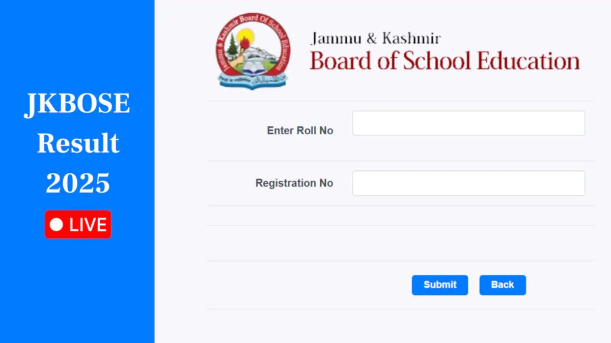 JKBOSE 12th Result 2025