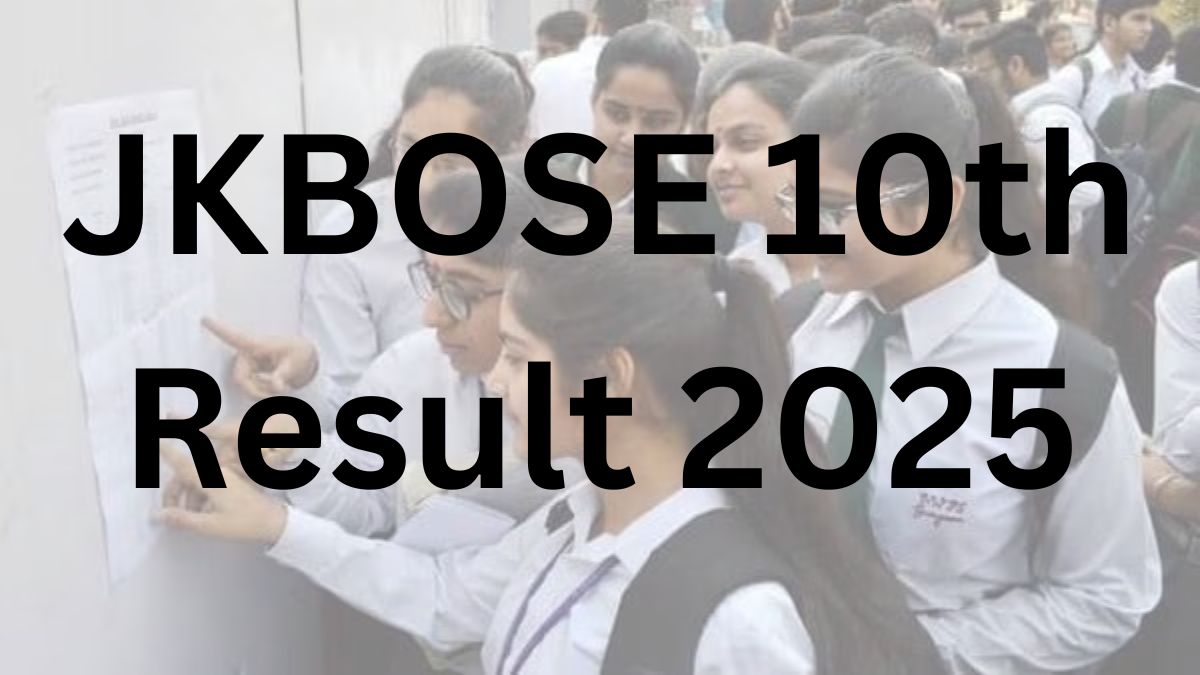 JKBOSE 10th Result 2025