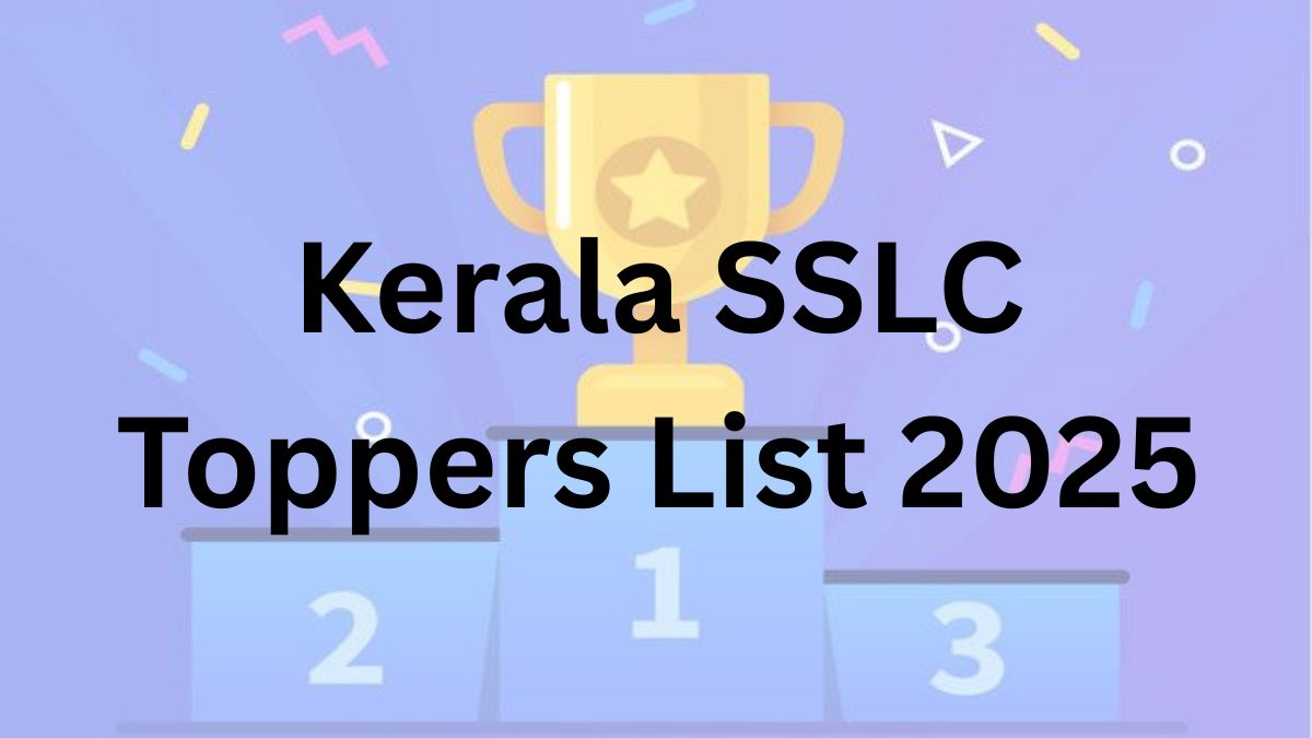 Kerala SSLC Toppers List 2025