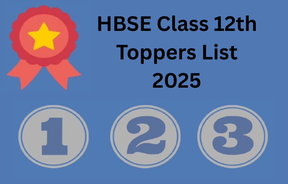 HBSE Class 12th Toppers List 2025