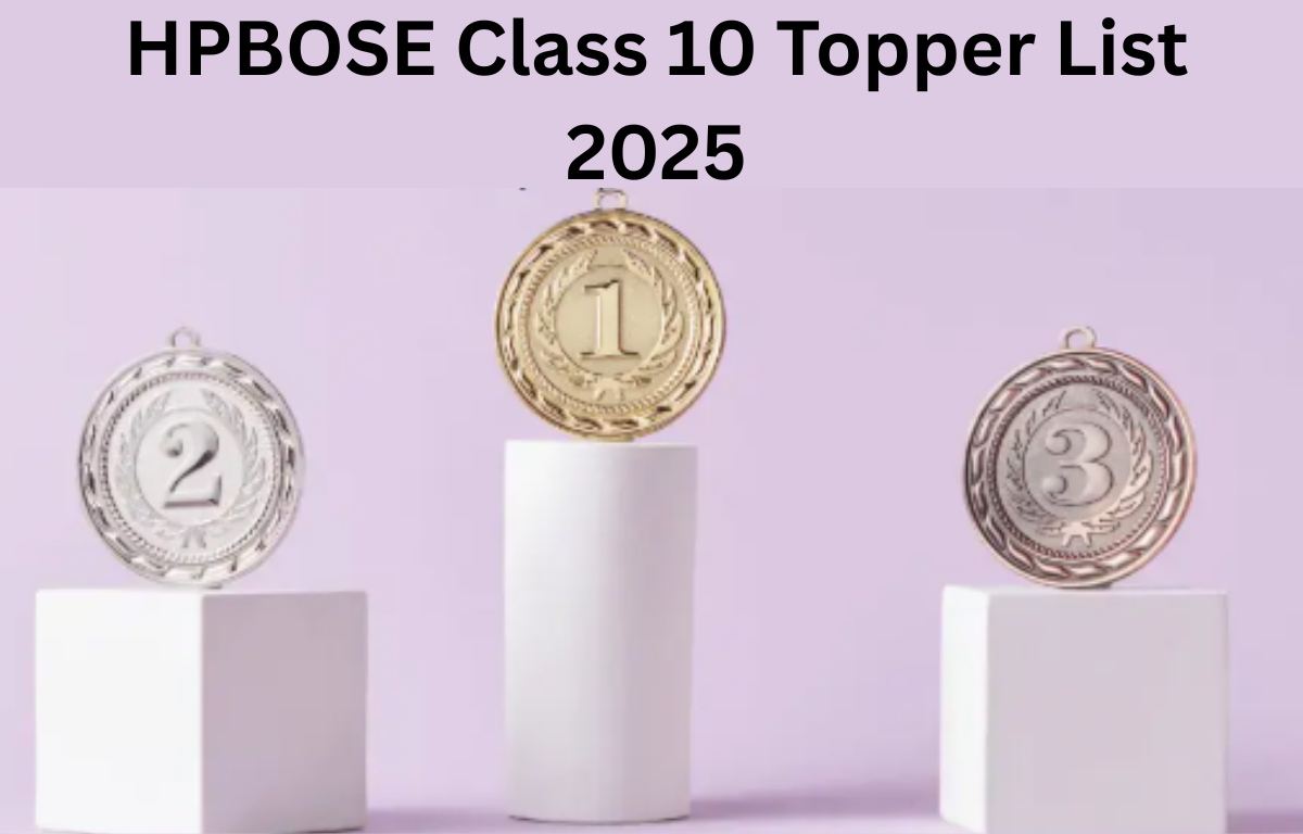 HPBOSE 10th Toppers List 2025