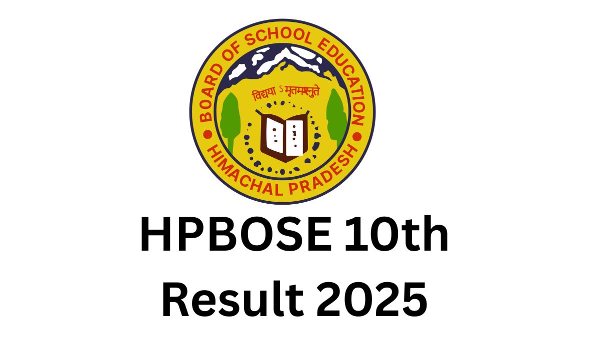 HPBOSE 10th Result 2025