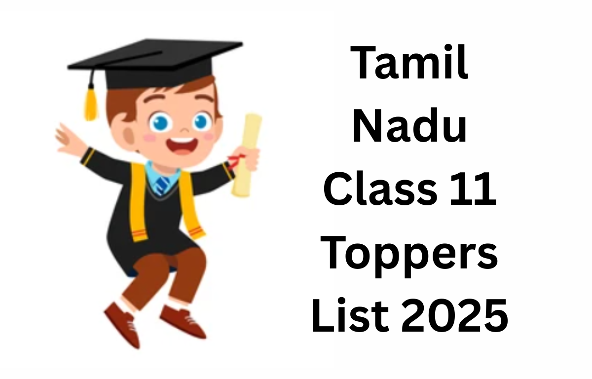 TN Class 11th Toppers List 2025