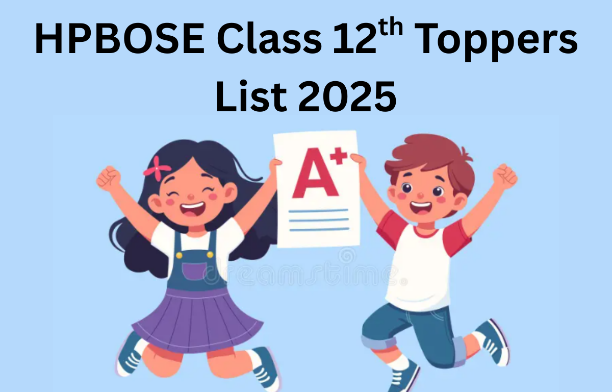 HPBOSE Class 12th Toppers List 2025