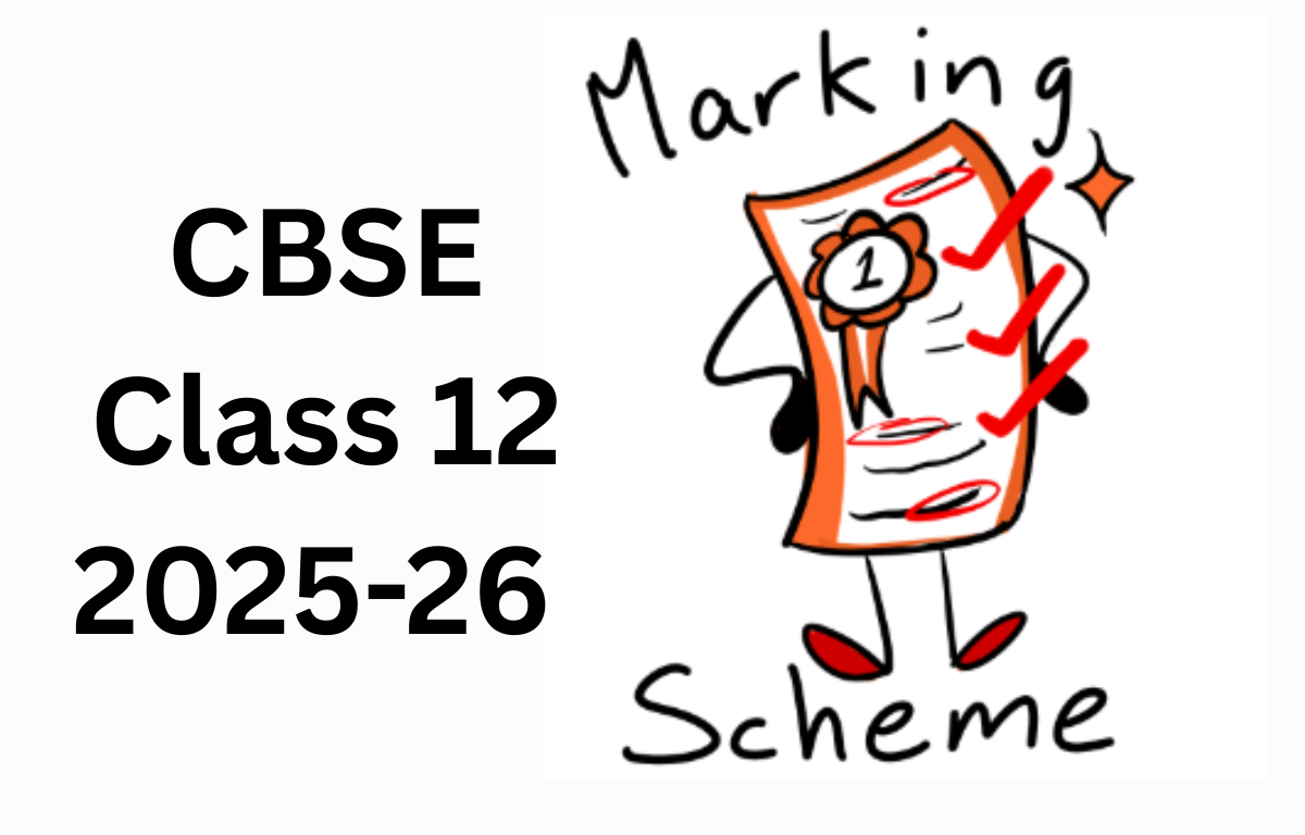 CBSE Class 12th Marking Scheme 2025-26
