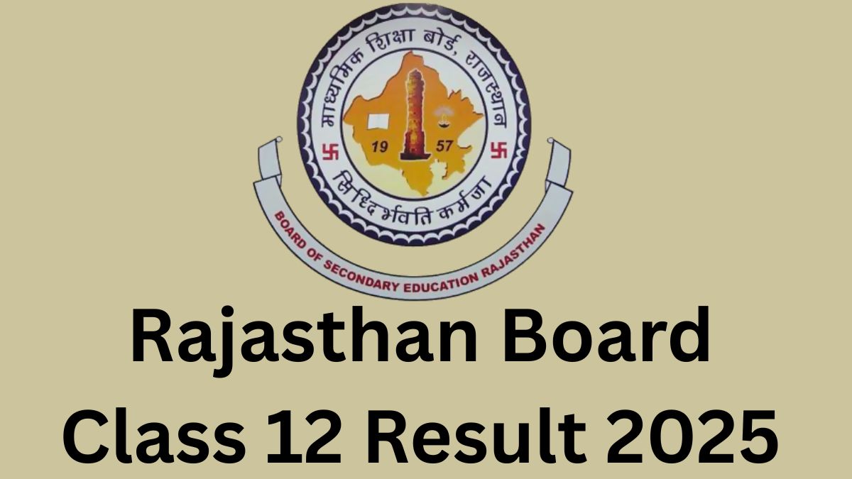 Rajasthan Board Class 12 Result 2025