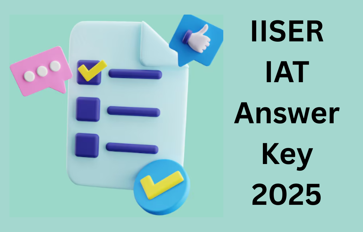 IISER IAT Answer Key 2025
