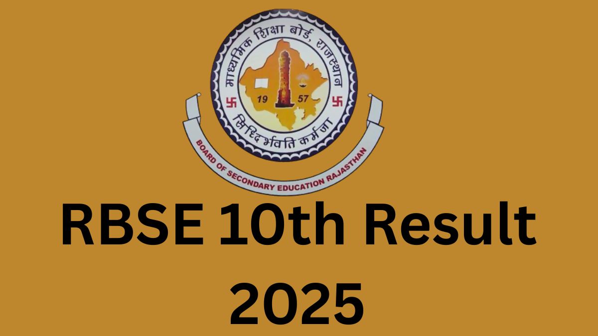 RBSE 10th Result 2025