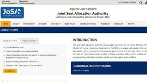 JoSAA Counselling 2025