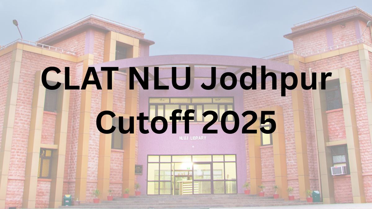 CLAT NLU Jodhpur Cutoff 2025
