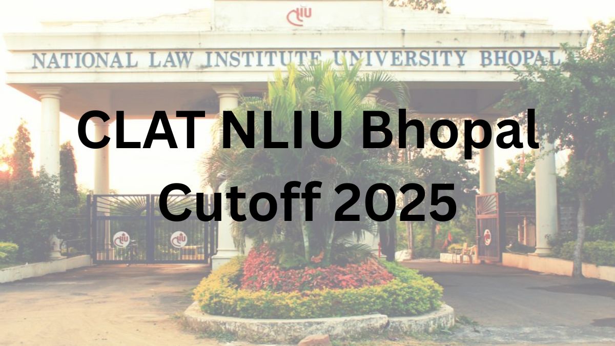 CLAT NLIU Bhopal Cutoff 2025
