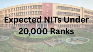 Expected NITs Under 20,000 Ranks