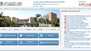 AIIMS BSc Nursing Result 2025
