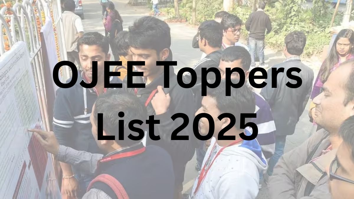 OJEE Toppers List 2025