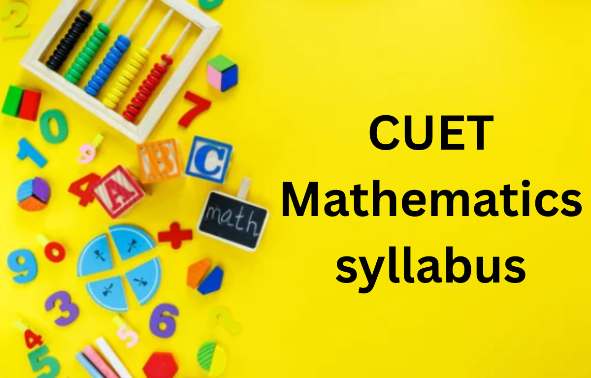 CUET Maths Syllabus