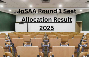 JoSAA Round 1 Seat Allocation Result 2025