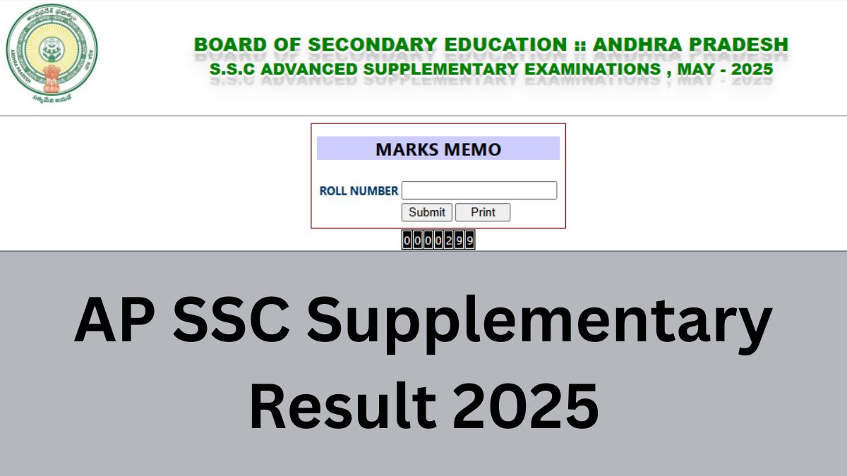 AP SSC Supplementary Result 2025