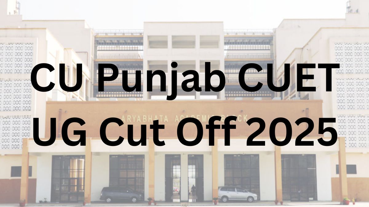 CU Punjab CUET UG Cut Off 2025