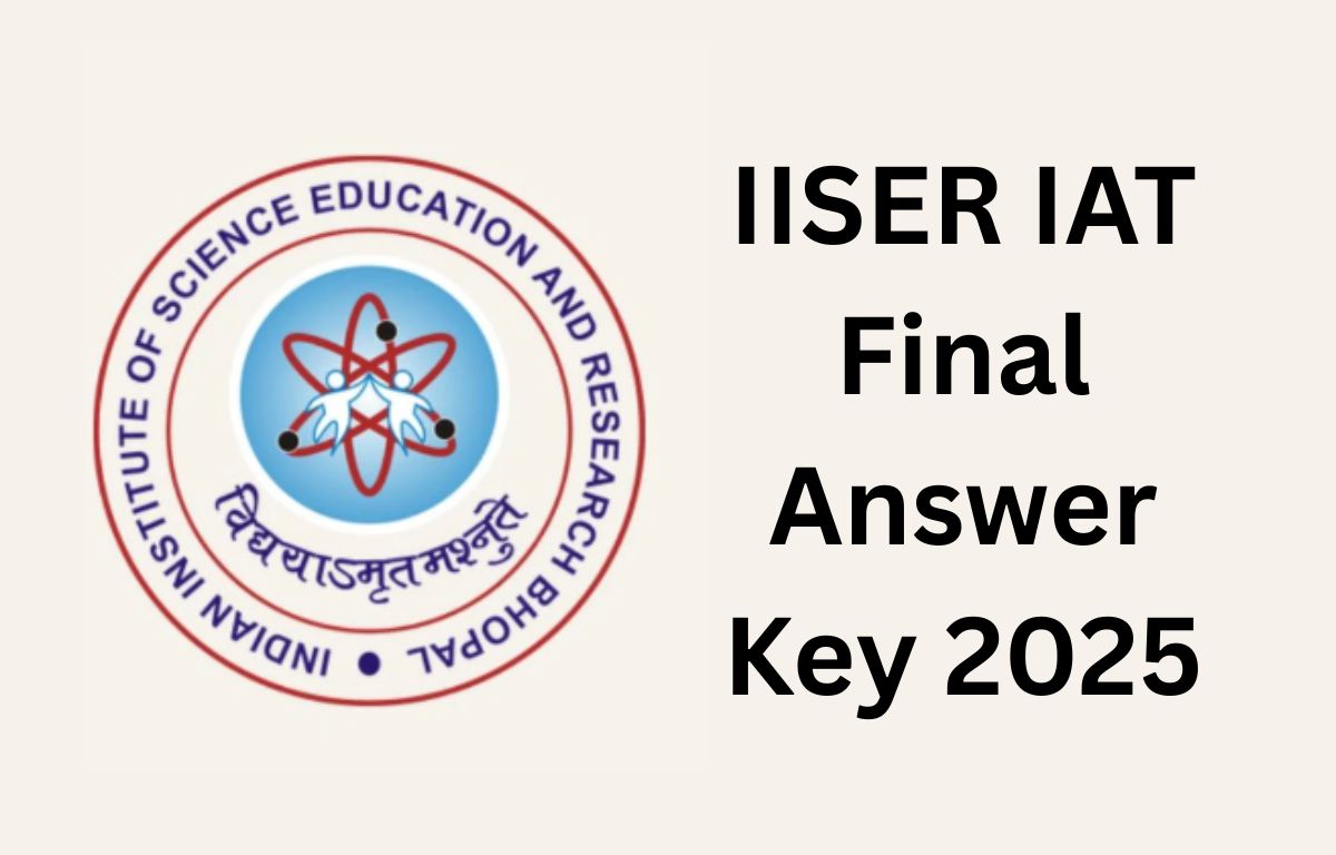 IISER Final Answer Key 2025