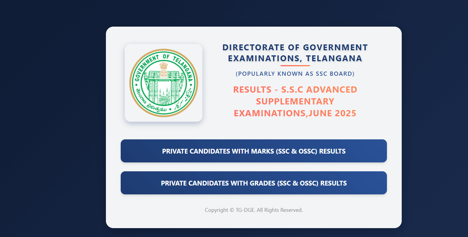 TS SSC Supplementary Result 2025 Out @bse.telangana.gov.in, Check TS BSE 10th Supply Result Link Here_3.1