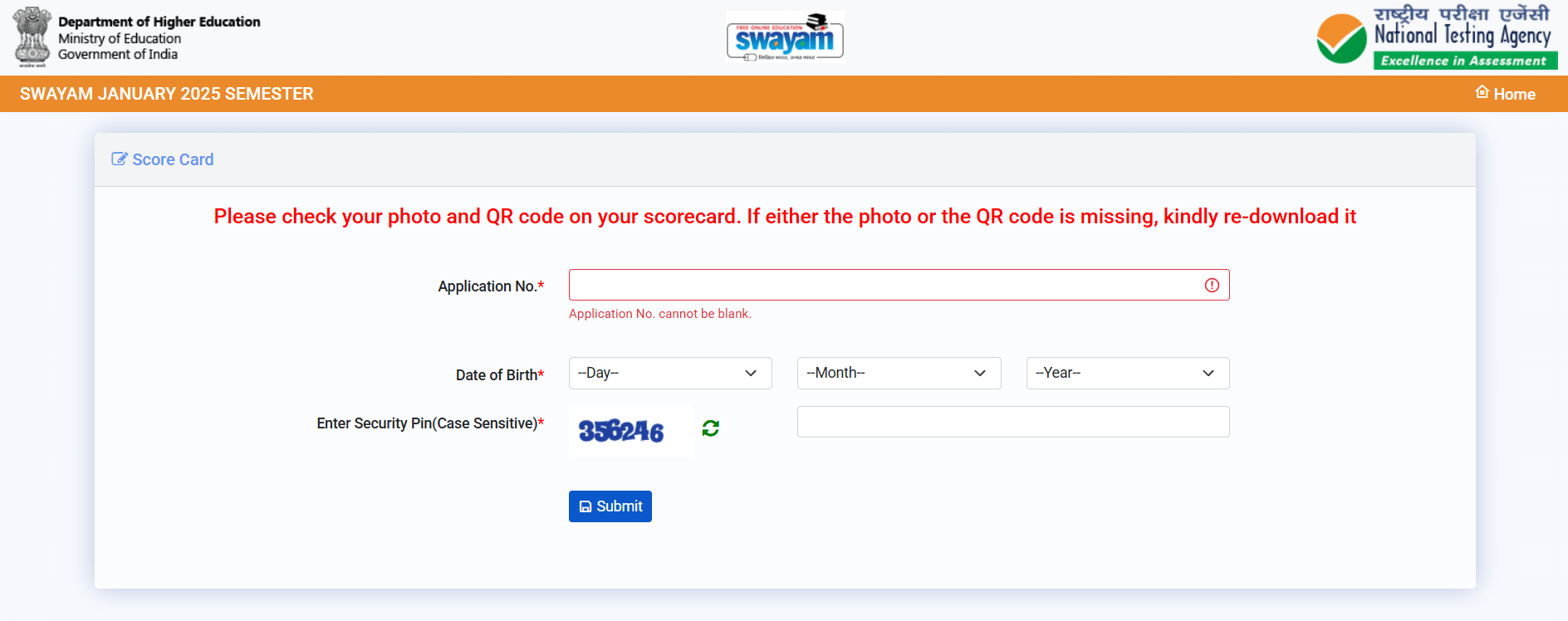 SWAYAM Result 2025 Out @exam.nta.ac.in/SWAYAM, Check Exam Wise Result Here_3.1