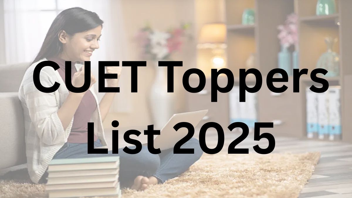 CUET Toppers List 2025