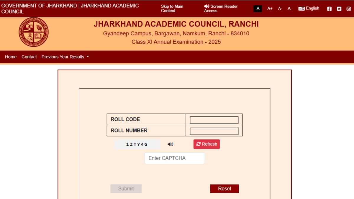 JAC 11th Result 2025
