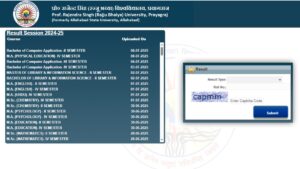 Rajju Bhaiya University Result 2025