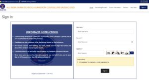 AISSEE Seat Allotment Result 2025