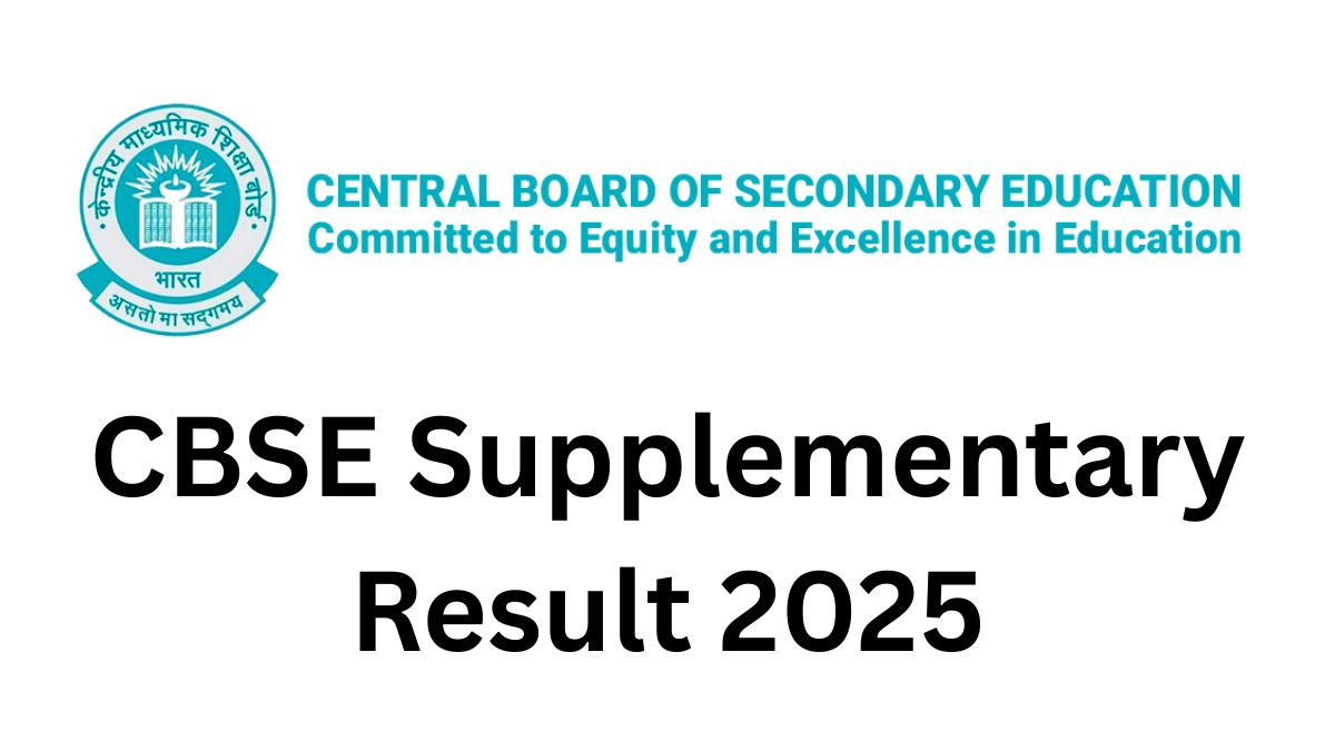 CBSE Supplementary Result 2025