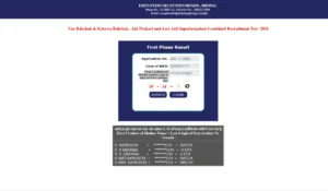 MPESB Forest Guard & Jail Prahari Result